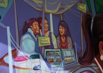 Mujeres del Plan 3000 construyen paz a través del arte en Santa Cruz