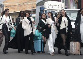 Candidatas a Reina Hispanoamericana 2026 promocionan turismo y gastronomía en La Paz